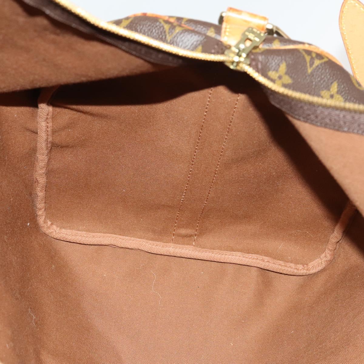 LOUIS VUITTON Monogram Keepall Bandouliere 55 Boston Bag M41414 LV Auth 138605