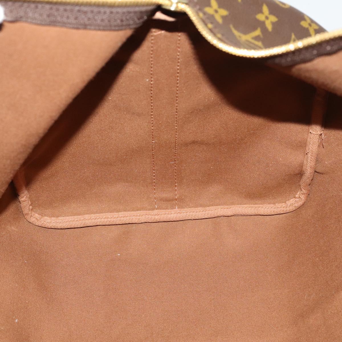 LOUIS VUITTON Monogram Keepall Bandouliere 55 Boston Bag M41414 LV Auth 138605