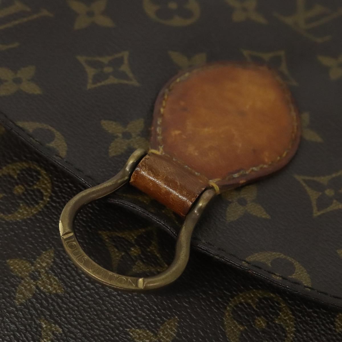 LOUIS VUITTON Monogram Saint Cloud GM Shoulder Bag M51242 LV Auth 138607