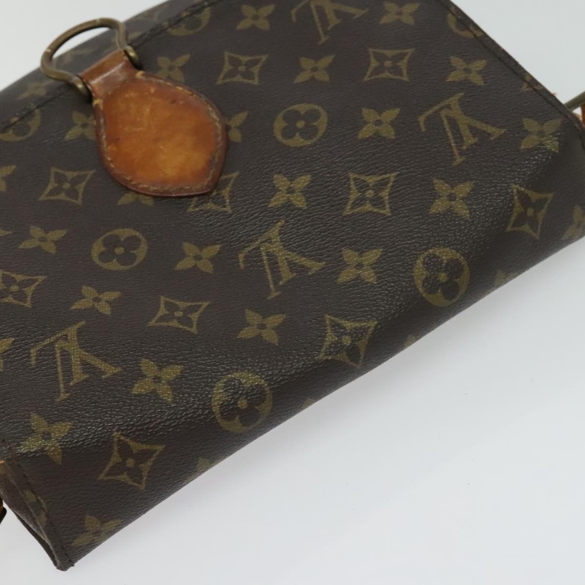 LOUIS VUITTON Monogram Saint Cloud GM Shoulder Bag M51242 LV Auth 138607
