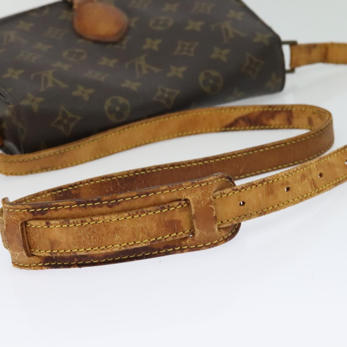 LOUIS VUITTON Monogram Saint Cloud GM Shoulder Bag M51242 LV Auth 138607