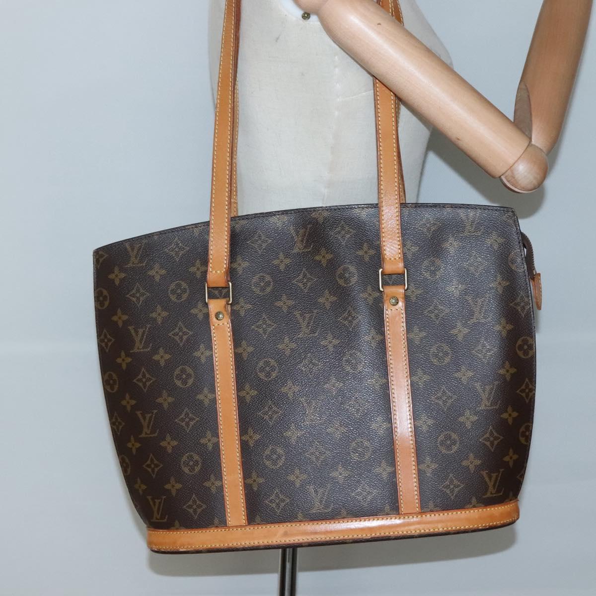 LOUIS VUITTON Monogram Babylone Tote Bag M51102 LV Auth 138608