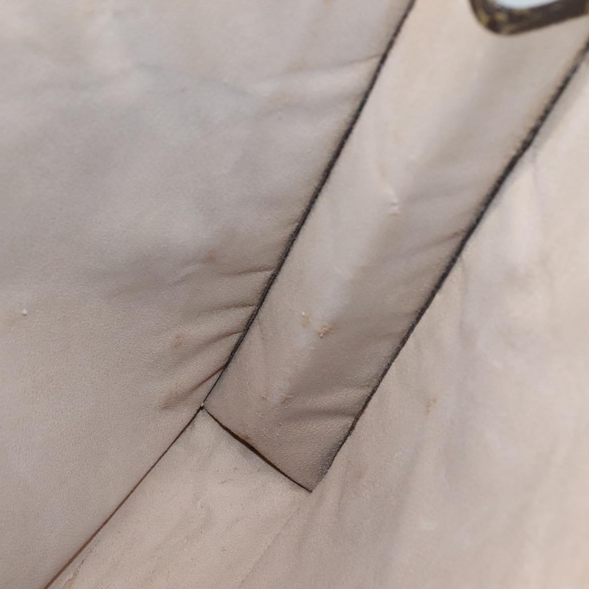 LOUIS VUITTON Monogram Sac Plat Hand Bag M51140 LV Auth 138611