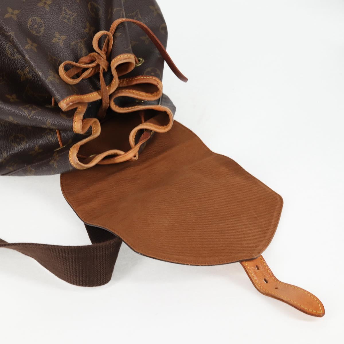 LOUIS VUITTON Monogram Montsouris GM Backpack M51135 LV Auth 138617