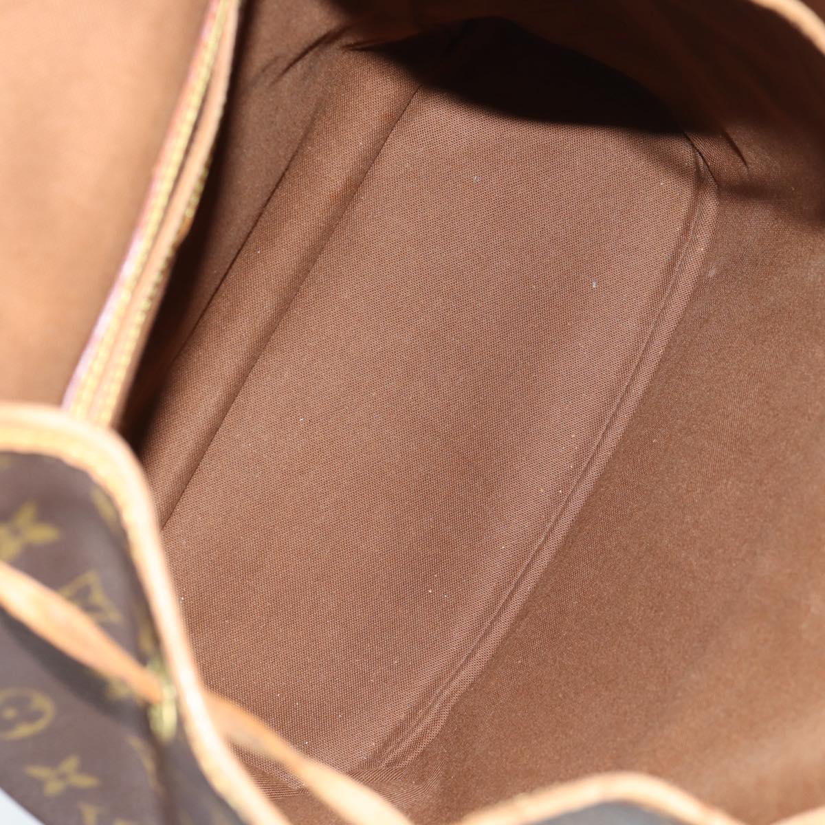 LOUIS VUITTON Monogram Montsouris GM Backpack M51135 LV Auth 138617