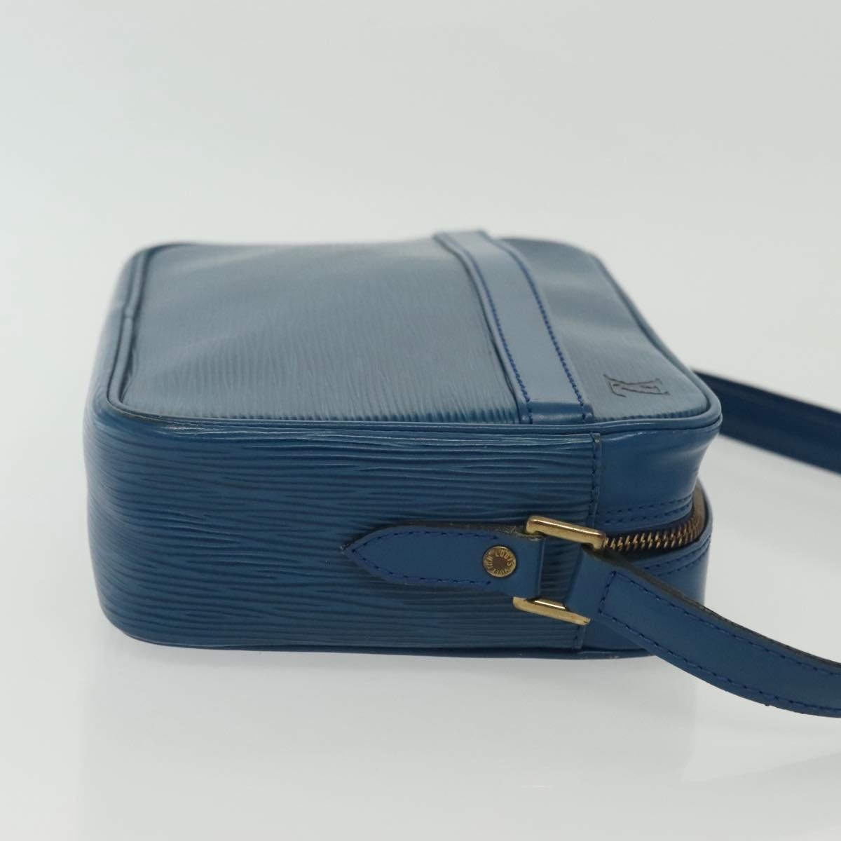LOUIS VUITTON Epi Trocadero 23 Shoulder Bag Blue M52305 LV Auth 138618