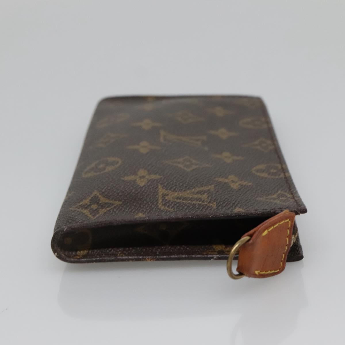LOUIS VUITTON Monogram Bucket GM Accessory Pouch LV Auth 138640