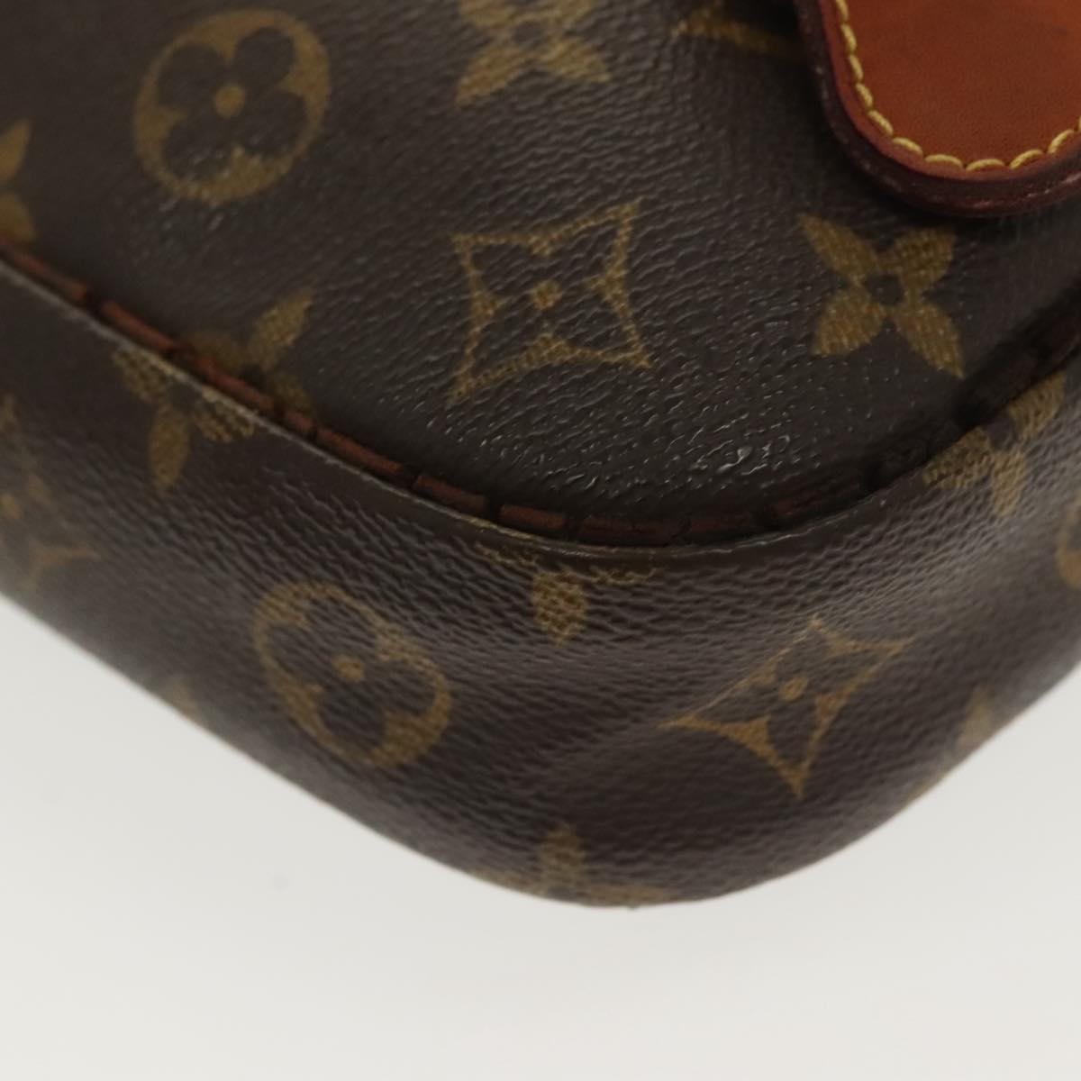 LOUIS VUITTON Monogram Pochette Gange Shoulder Bag M51870 LV Auth 138641