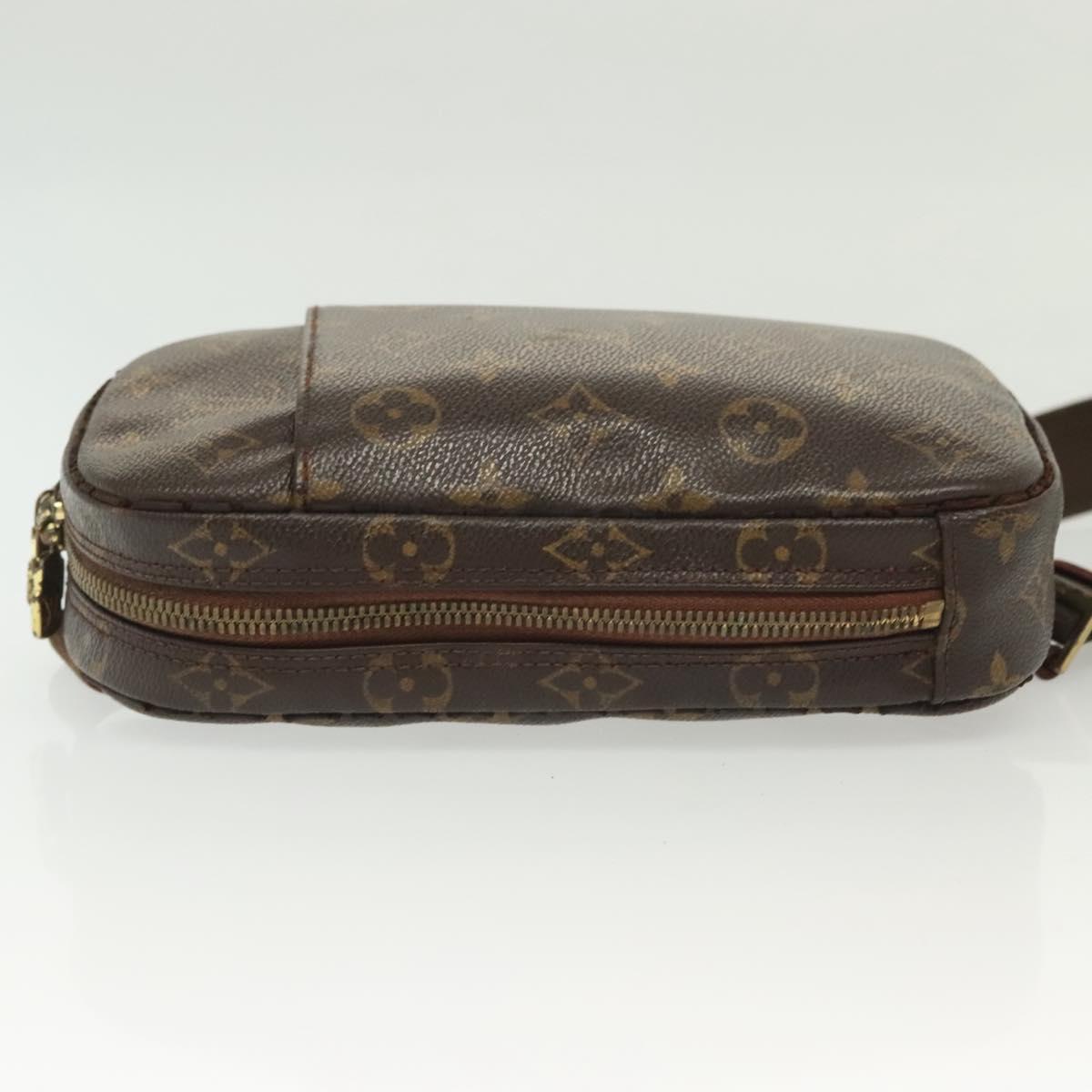 LOUIS VUITTON Monogram Pochette Gange Shoulder Bag M51870 LV Auth 138641