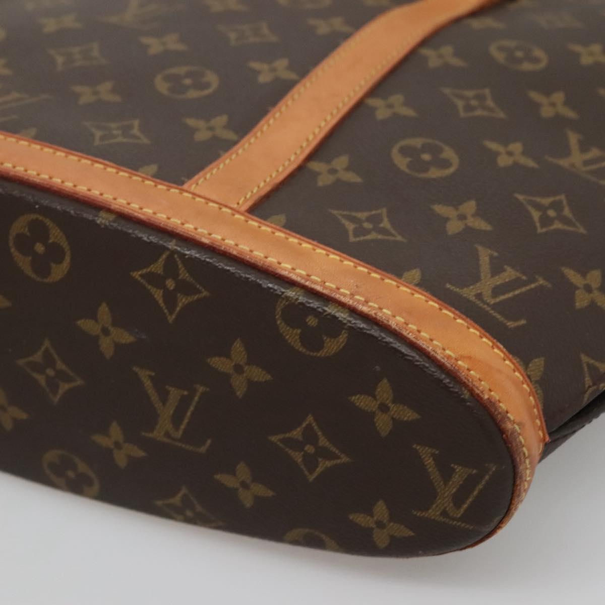 LOUIS VUITTON Monogram Babylone Tote Bag M51102 LV Auth 138649