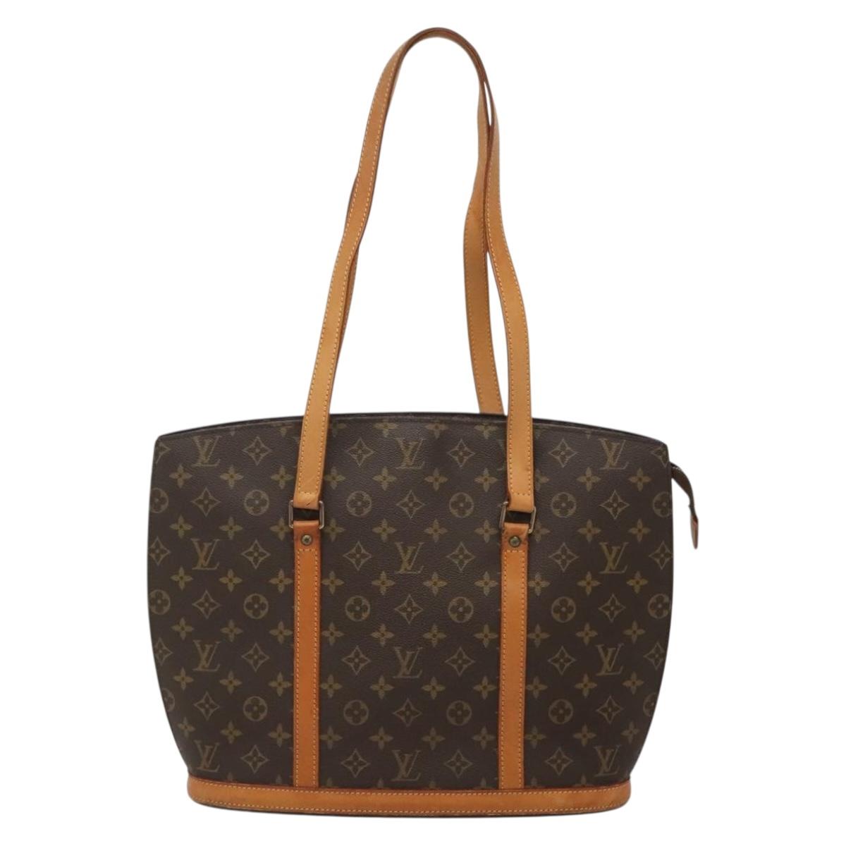 LOUIS VUITTON Monogram Babylone Tote Bag M51102 LV Auth 138649