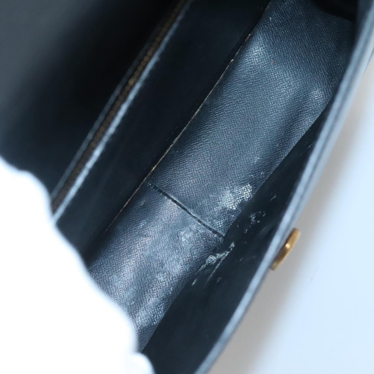 LOUIS VUITTON Epi Saint Cloud GM Shoulder Bag Black Noir M52192 LV Auth 138656