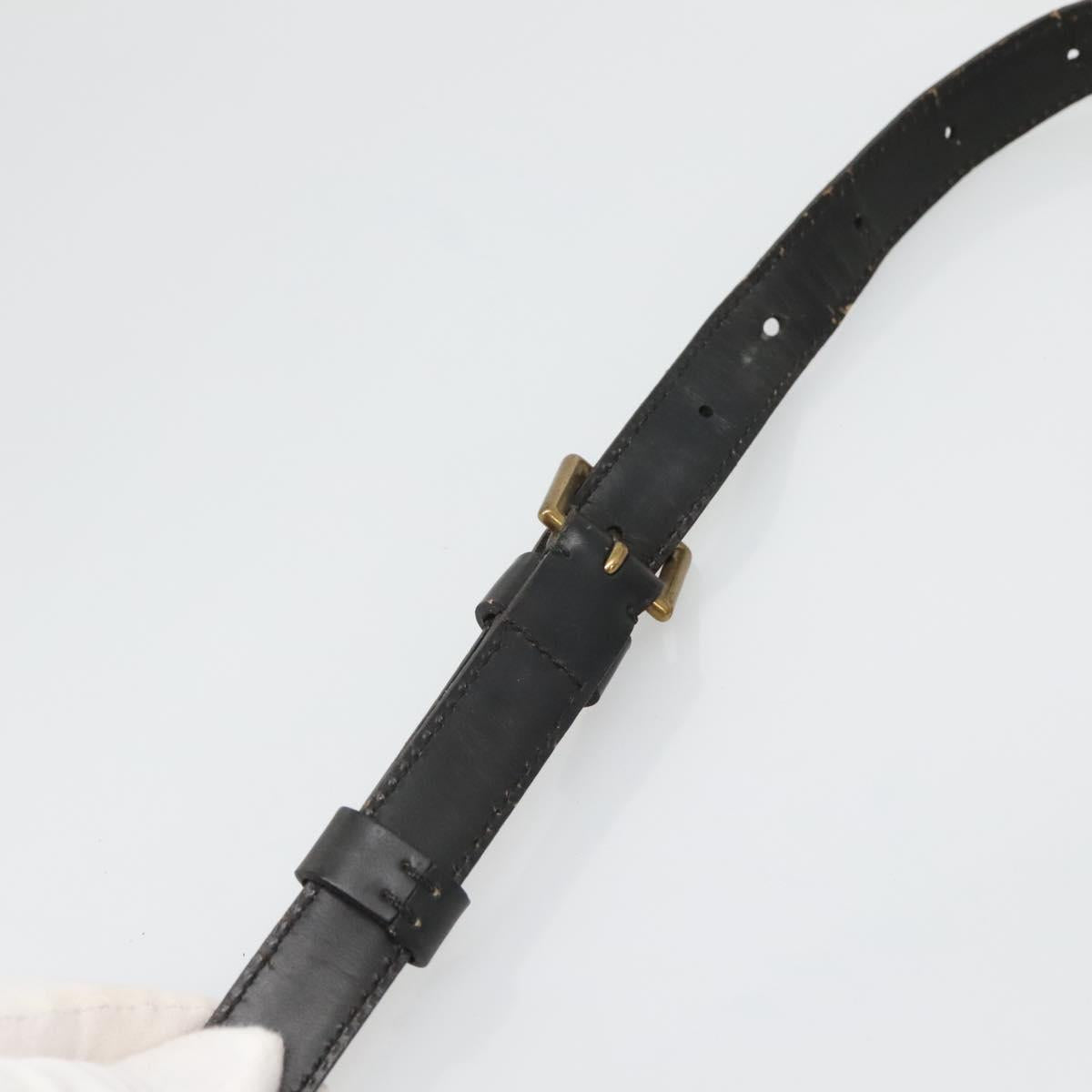 LOUIS VUITTON Epi Saint Cloud GM Shoulder Bag Black Noir M52192 LV Auth 138656