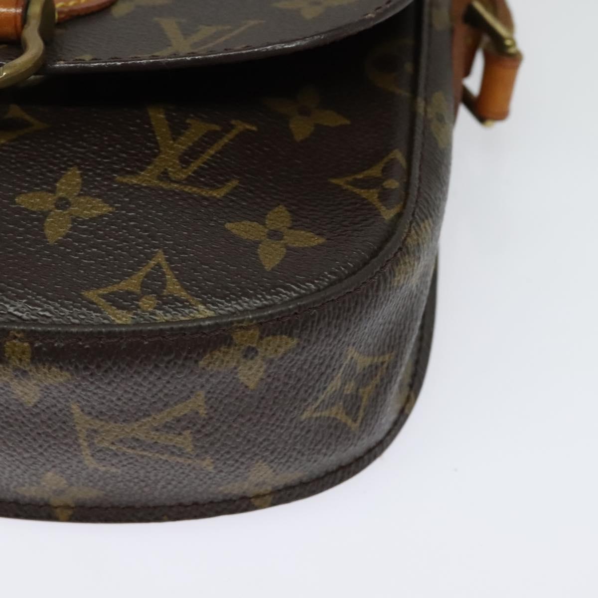 LOUIS VUITTON Monogram Saint Cloud PM Shoulder Bag M51244 LV Auth 138667