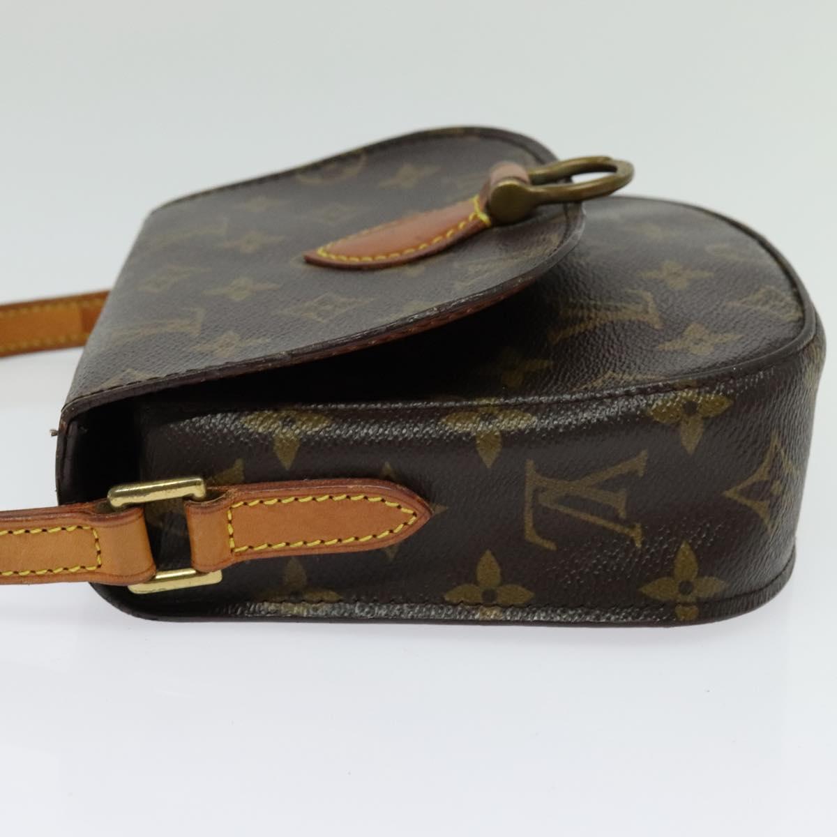 LOUIS VUITTON Monogram Saint Cloud PM Shoulder Bag M51244 LV Auth 138667