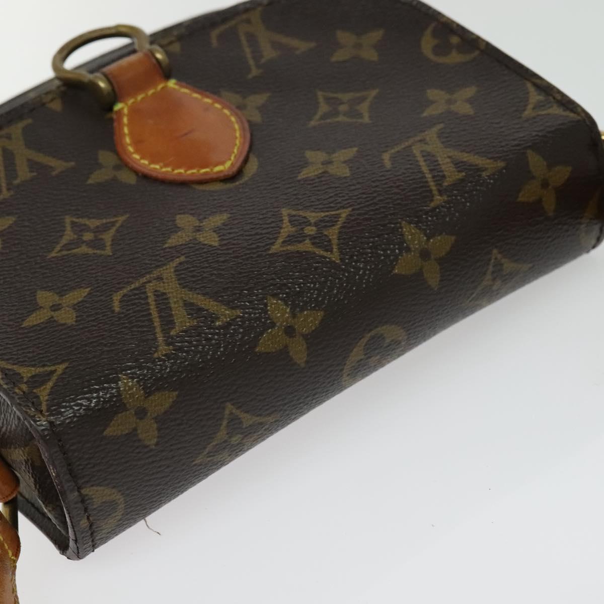 LOUIS VUITTON Monogram Saint Cloud PM Shoulder Bag M51244 LV Auth 138667