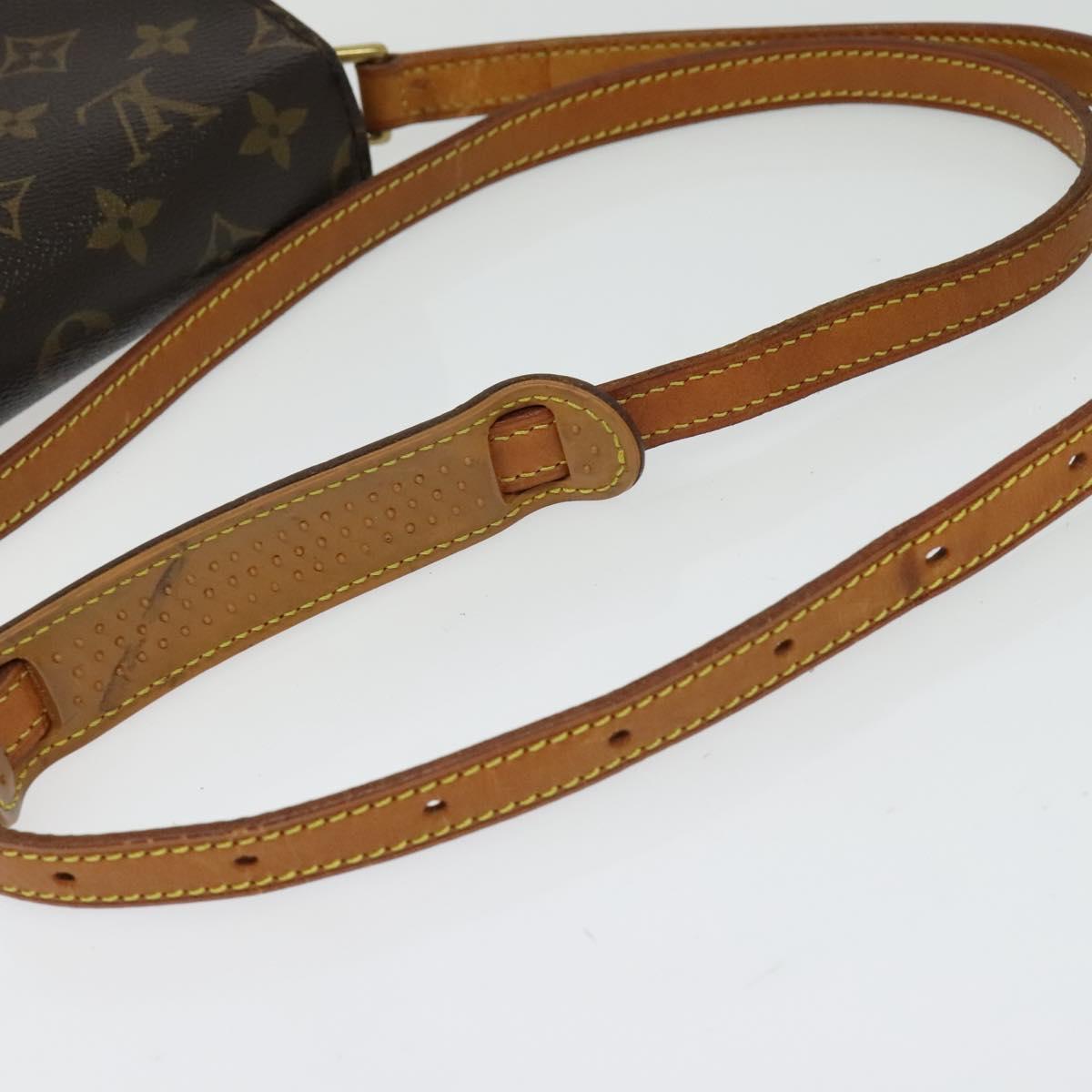 LOUIS VUITTON Monogram Saint Cloud PM Shoulder Bag M51244 LV Auth 138667