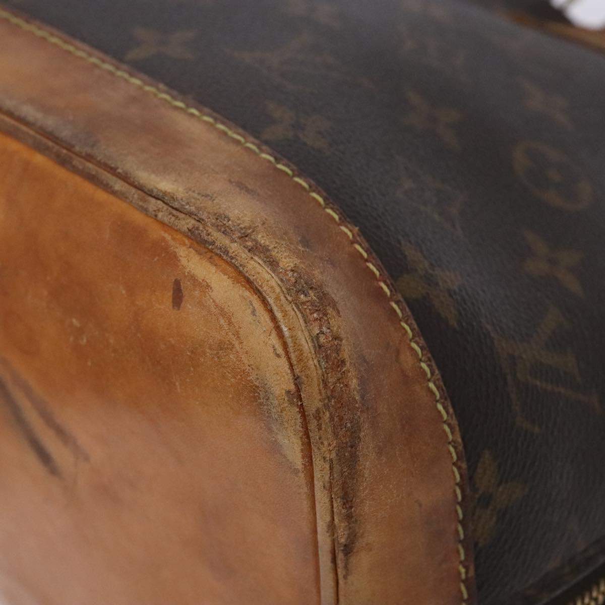 LOUIS VUITTON Monogram Alma Hand Bag M51130 LV Auth 138669