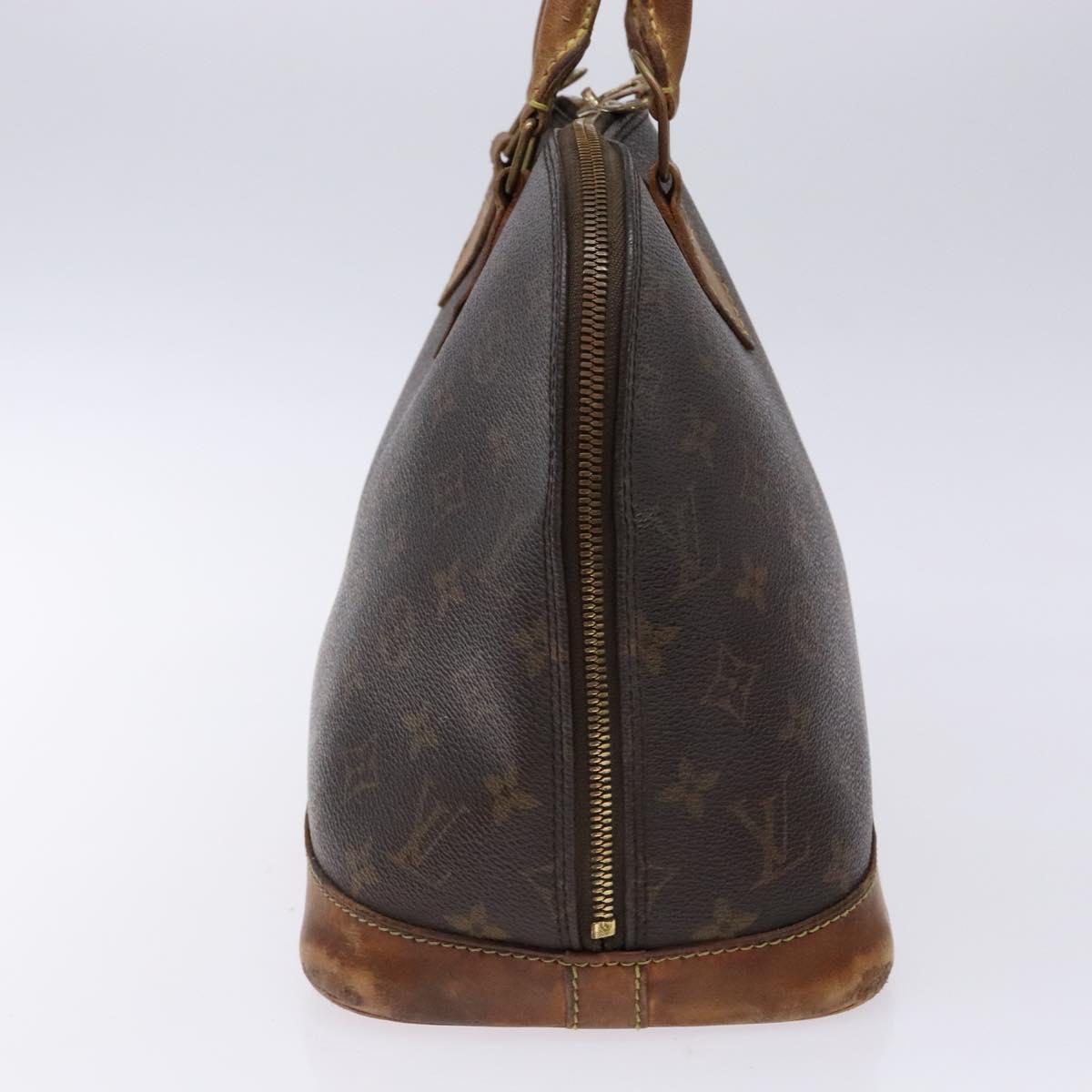 LOUIS VUITTON Monogram Alma Hand Bag M51130 LV Auth 138669