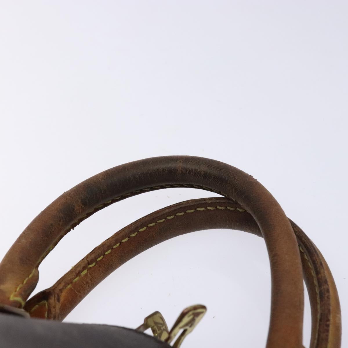 LOUIS VUITTON Monogram Alma Hand Bag M51130 LV Auth 138669