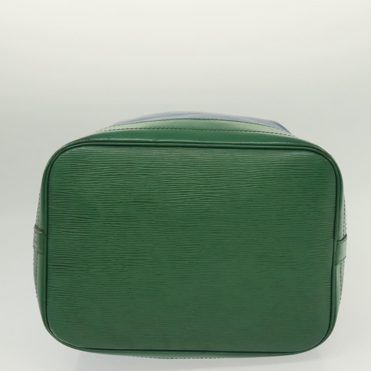 LOUIS VUITTON Epi Noe Shoulder Bag Bicolor Green Blue M44044 LV Auth 138673