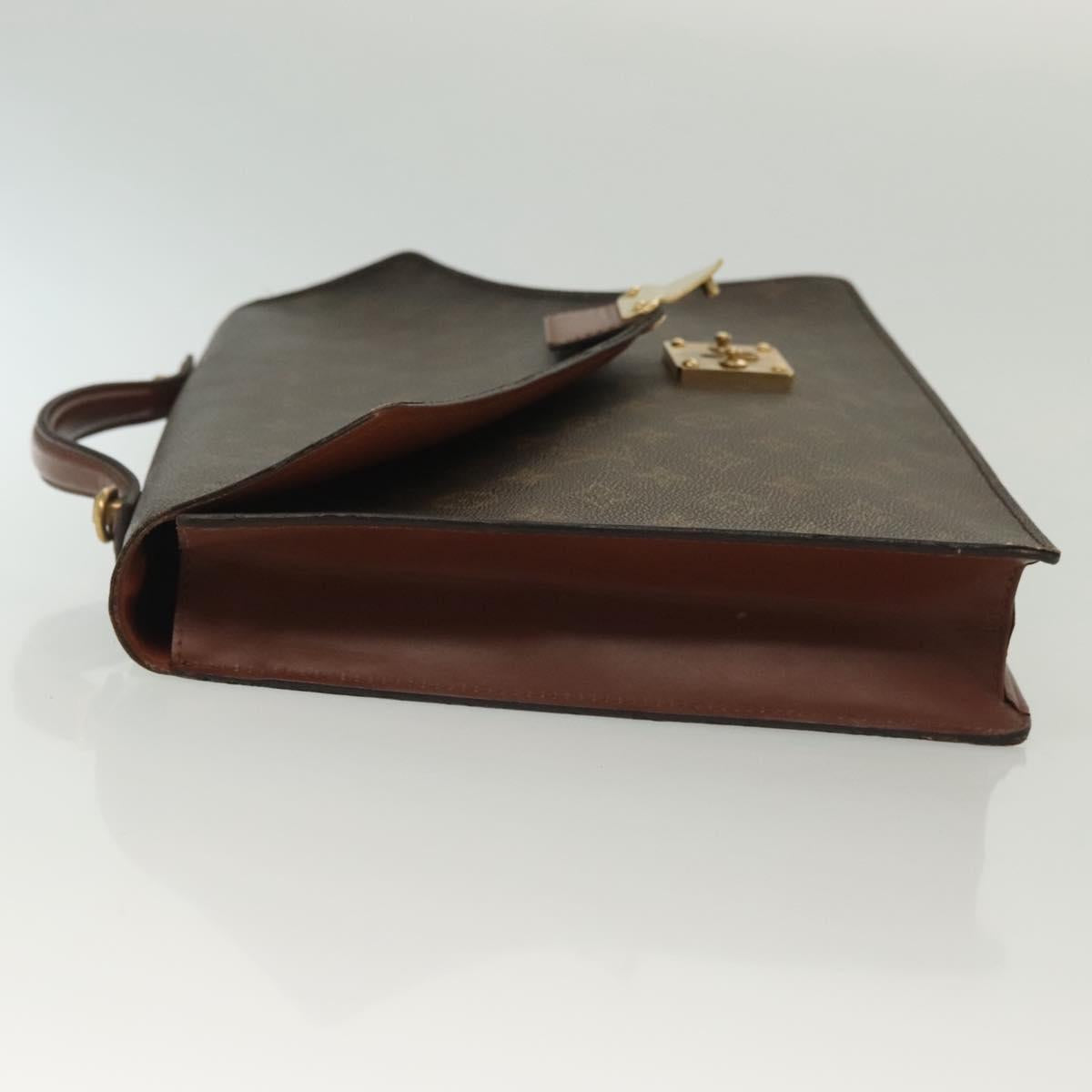 LOUIS VUITTON Monogram Porte Documents Bandouliere Bag M53338 Auth 138687