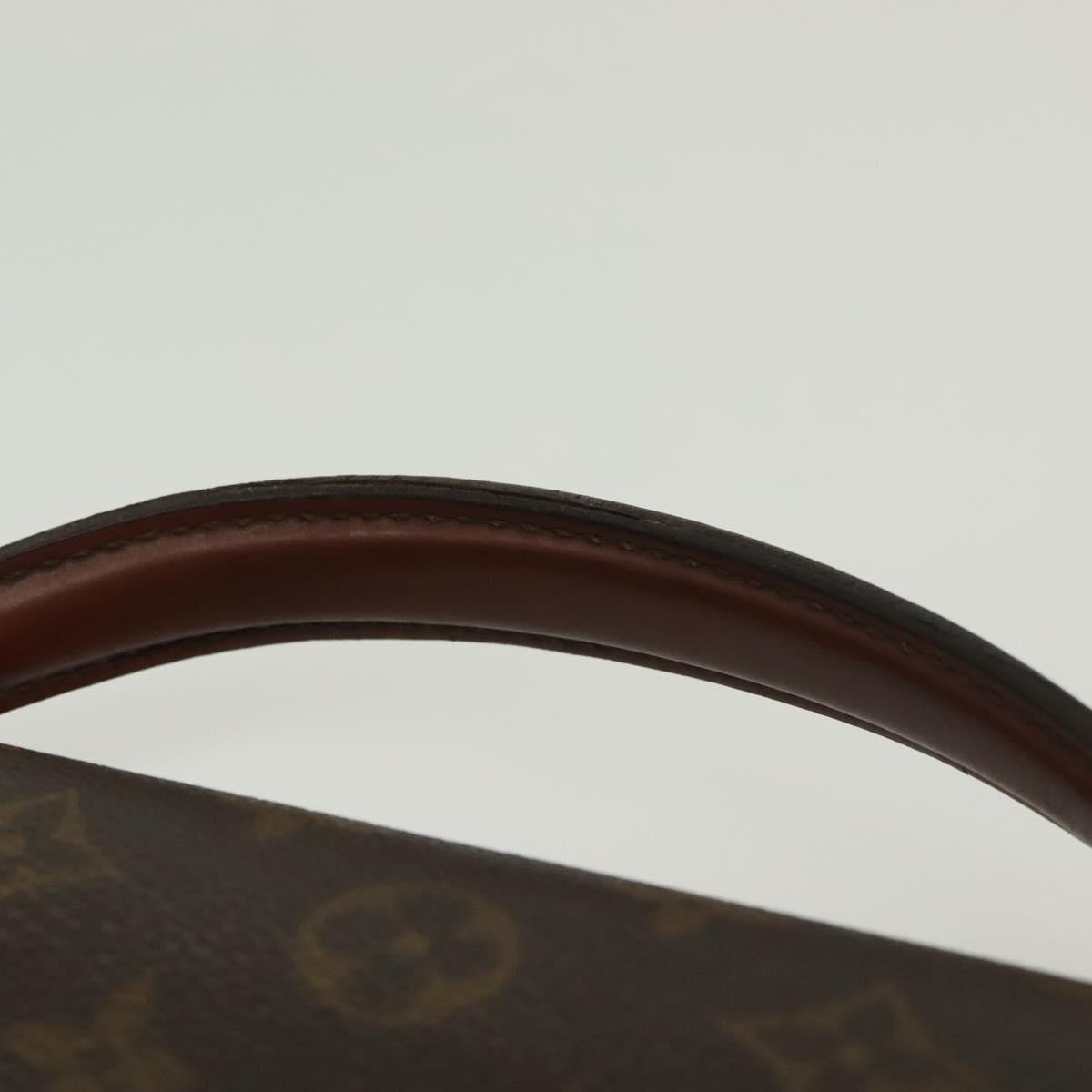 LOUIS VUITTON Monogram Porte Documents Bandouliere Bag M53338 Auth 138687