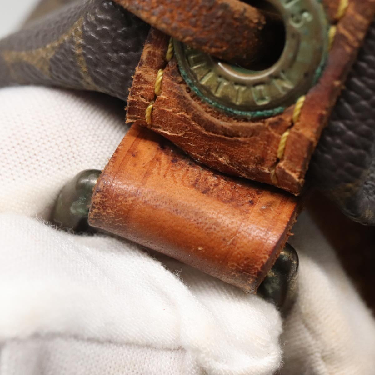 LOUIS VUITTON Monogram Petit Noe Shoulder Bag M42226 LV Auth 138700