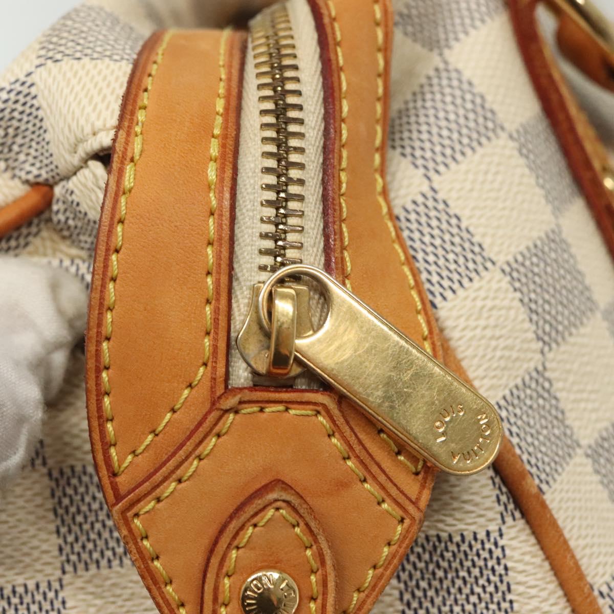 LOUIS VUITTON Damier Azur Stresa PM Tote Bag M51188 LV Auth 138702
