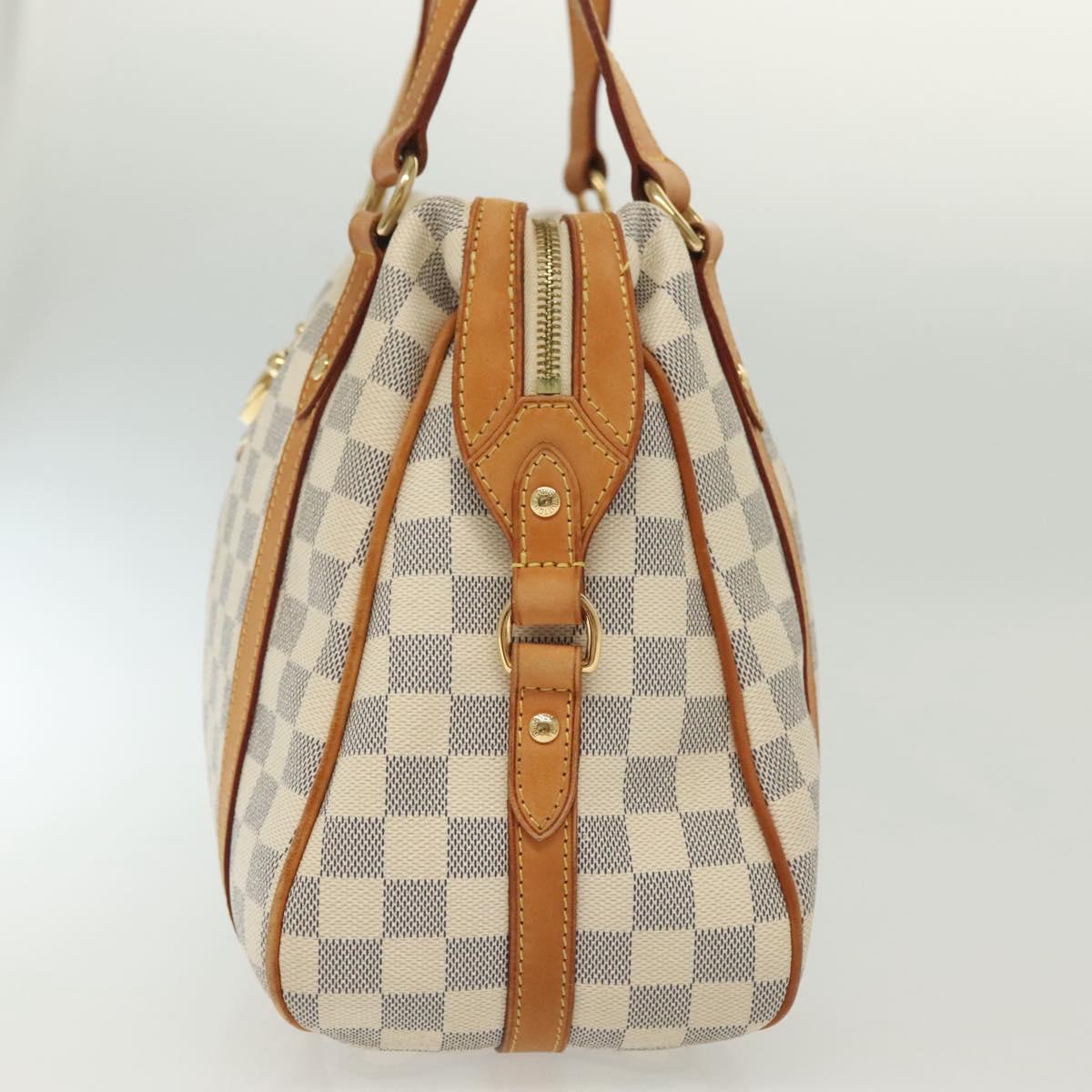 LOUIS VUITTON Damier Azur Stresa PM Tote Bag M51188 LV Auth 138702