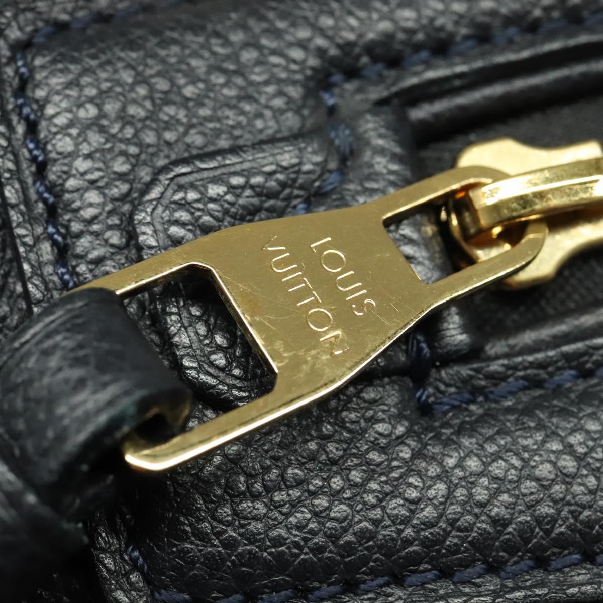 LOUIS VUITTON Monogram Empreinte Pettyant Clutch Bag Anfini M93425 Auth 138711