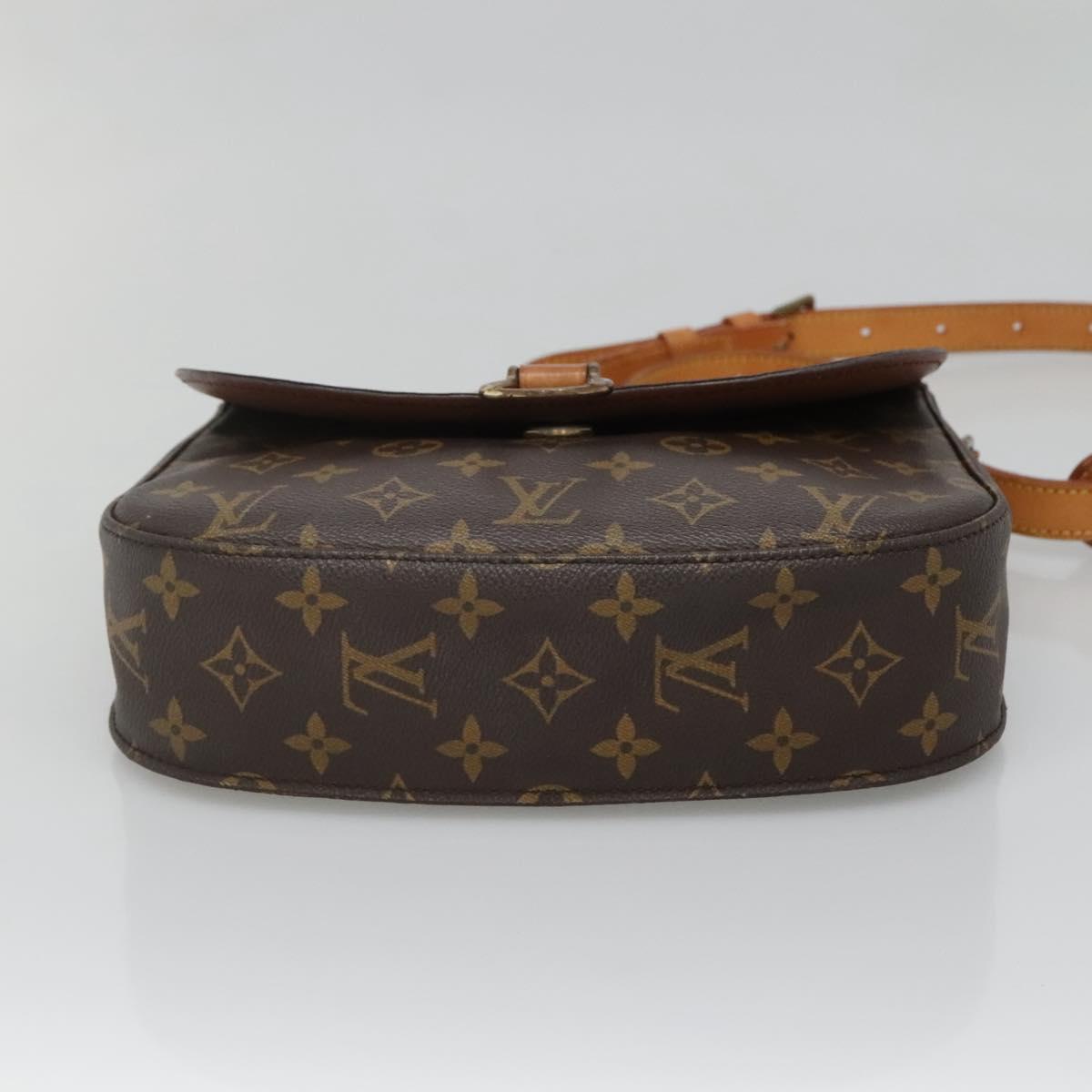 LOUIS VUITTON Monogram Saint Cloud GM Shoulder Bag M51242 LV Auth 138712