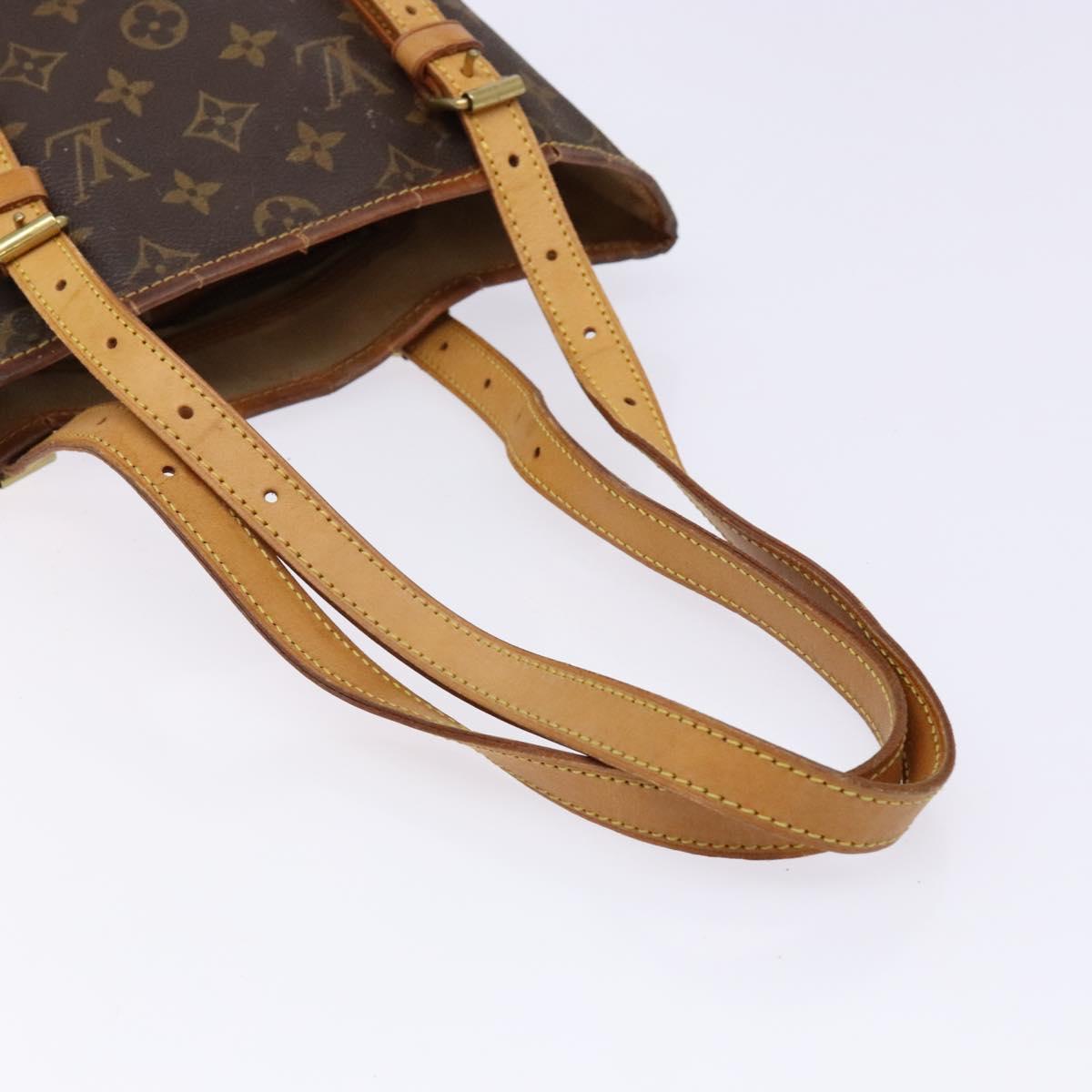 LOUIS VUITTON Monogram Bucket GM Shoulder Bag M42236 LV Auth 138721