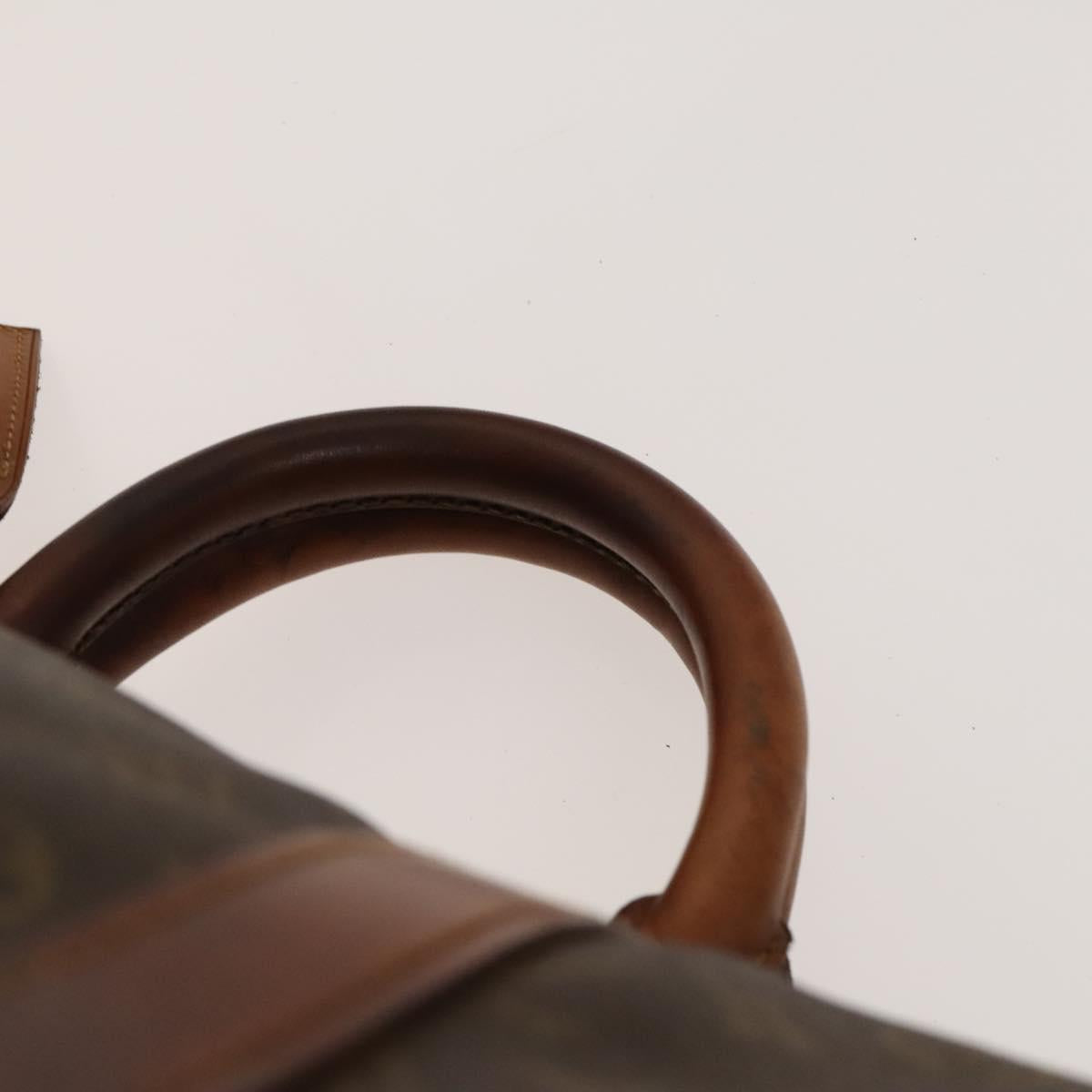 LOUIS VUITTON Monogram Keepall Bandouliere 55 Boston Bag M41414 LV Auth 138728