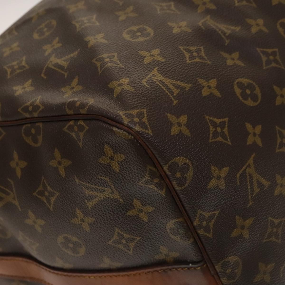 LOUIS VUITTON Monogram Keepall Bandouliere 55 Boston Bag M41414 LV Auth 138728
