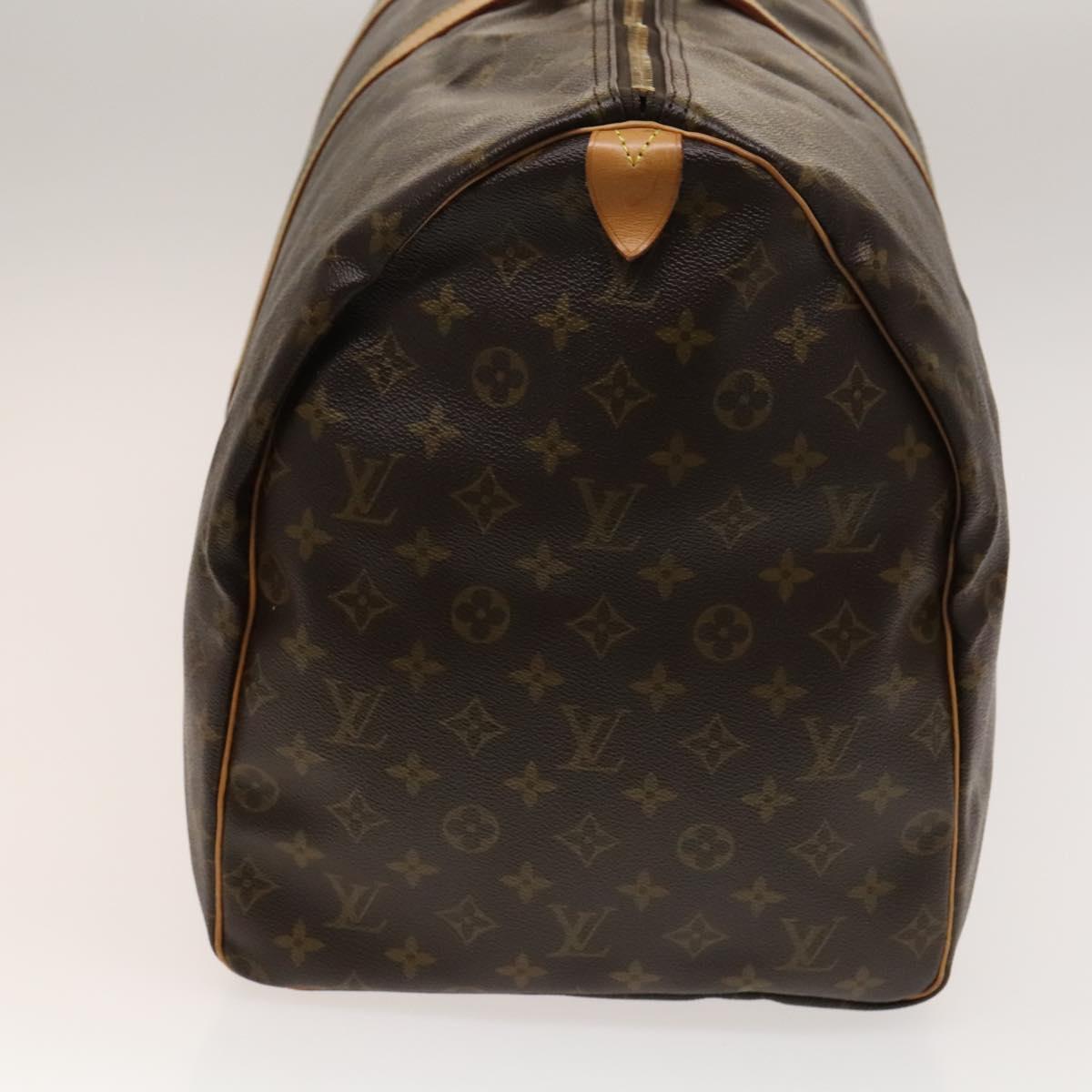 LOUIS VUITTON Monogram Keepall 60 Boston Bag M41422 LV Auth 138729V