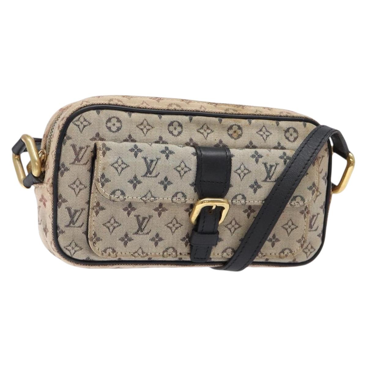 LOUIS VUITTON Monogram Mini Juliet MM Shoulder Bag Blue M92004 LV Auth 138735