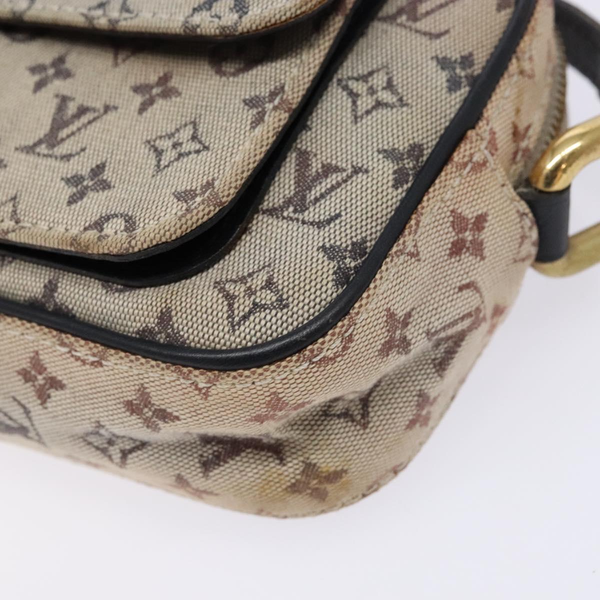 LOUIS VUITTON Monogram Mini Juliet MM Shoulder Bag Blue M92004 LV Auth 138735