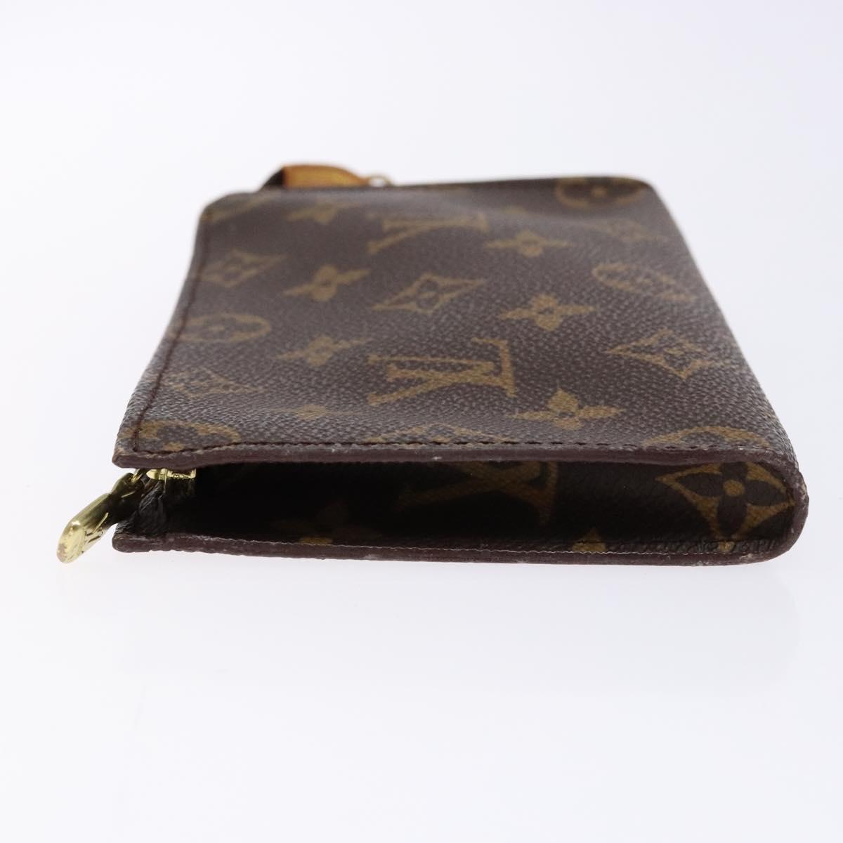 LOUIS VUITTON Monogram Bucket PM Accessory Pouch LV Auth 138740