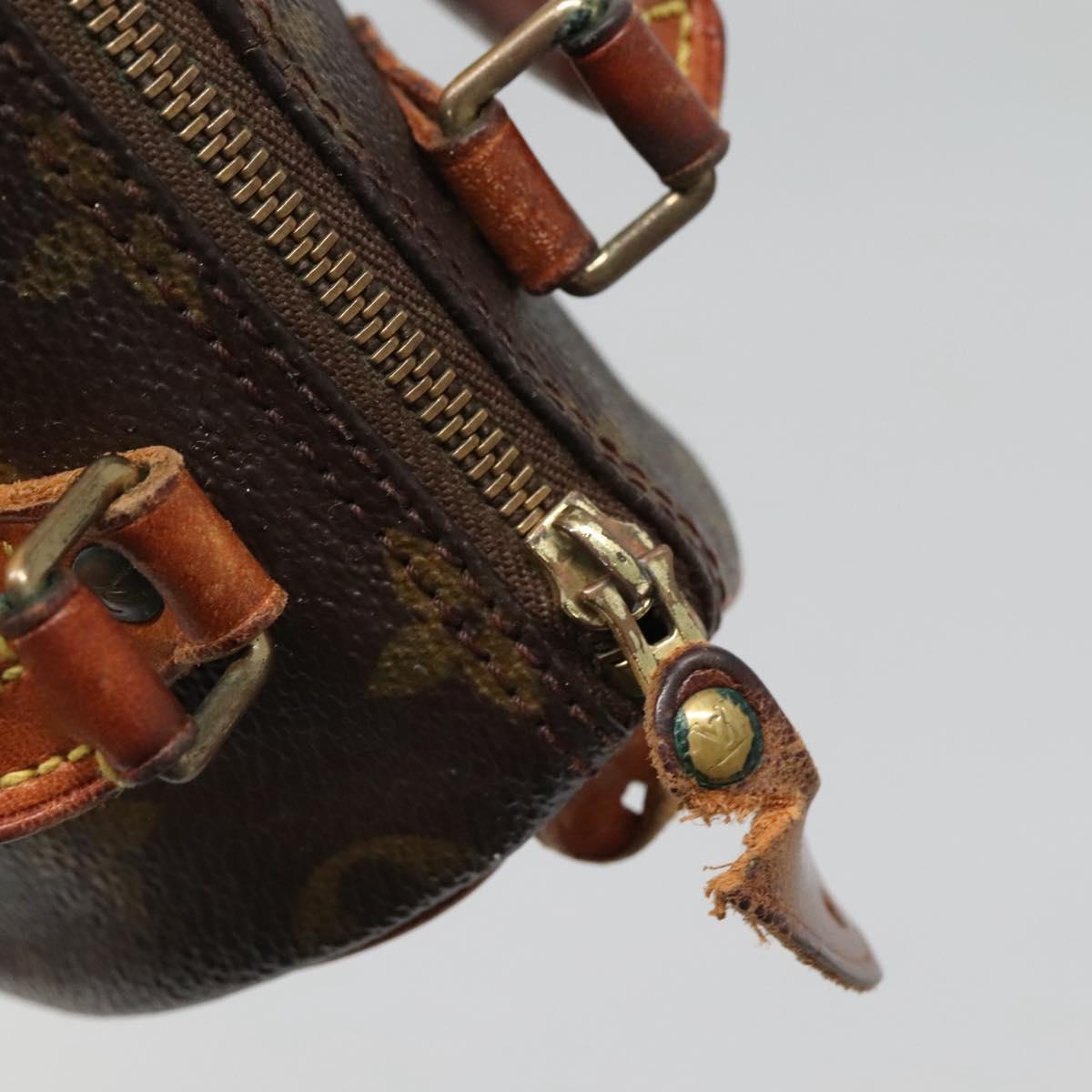 LOUIS VUITTON Monogram Mini Speedy Hand Bag M41534 LV Auth 138745