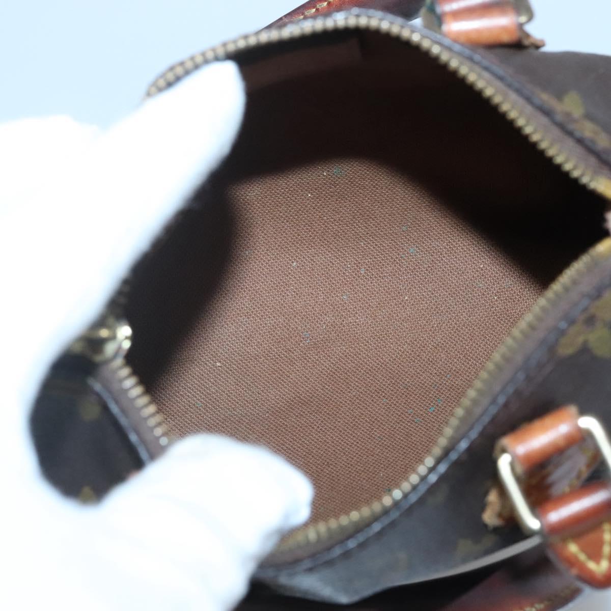 LOUIS VUITTON Monogram Mini Speedy Hand Bag M41534 LV Auth 138745