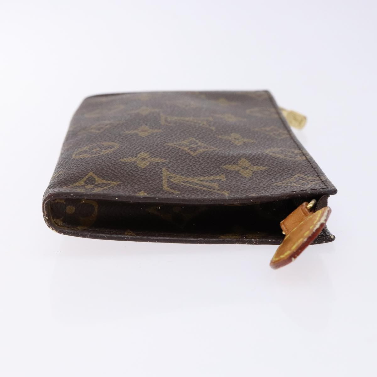 LOUIS VUITTON Monogram Bucket GM Accessory Pouch Vintage LV Auth 138751