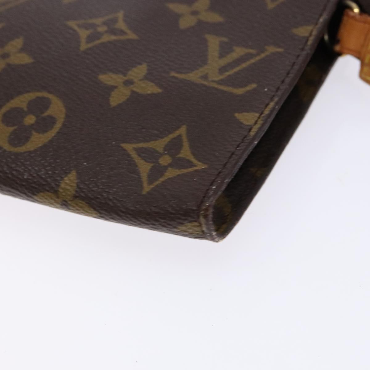LOUIS VUITTON Monogram Bucket GM Accessory Pouch Vintage LV Auth 138751