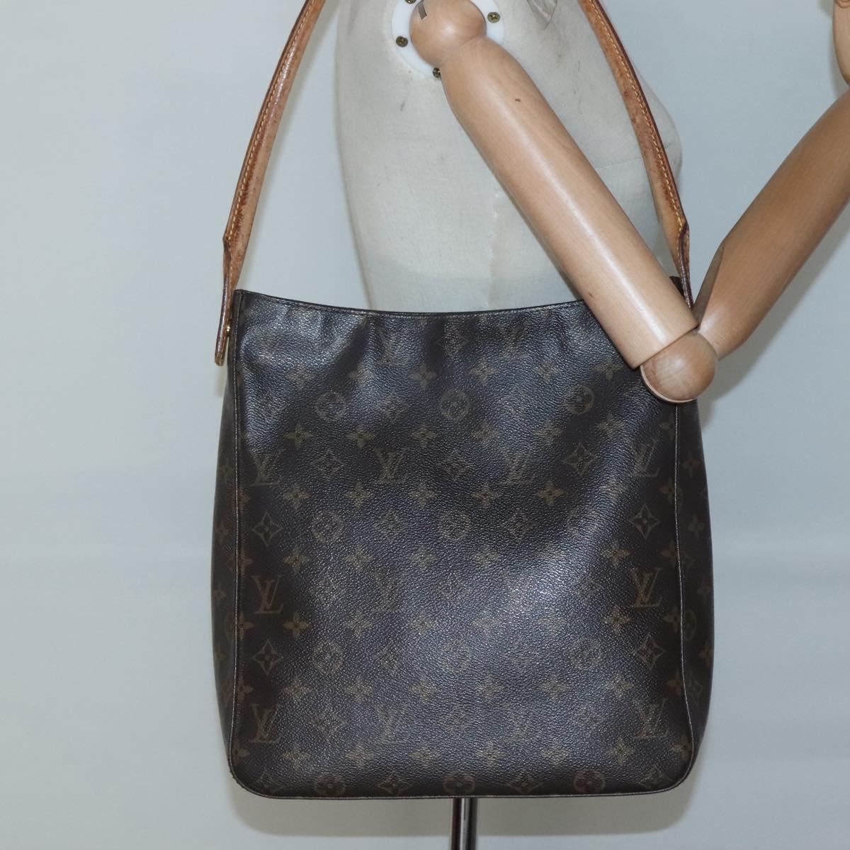 LOUIS VUITTON Monogram Looping GM Shoulder Bag M51145 LV Auth 138769