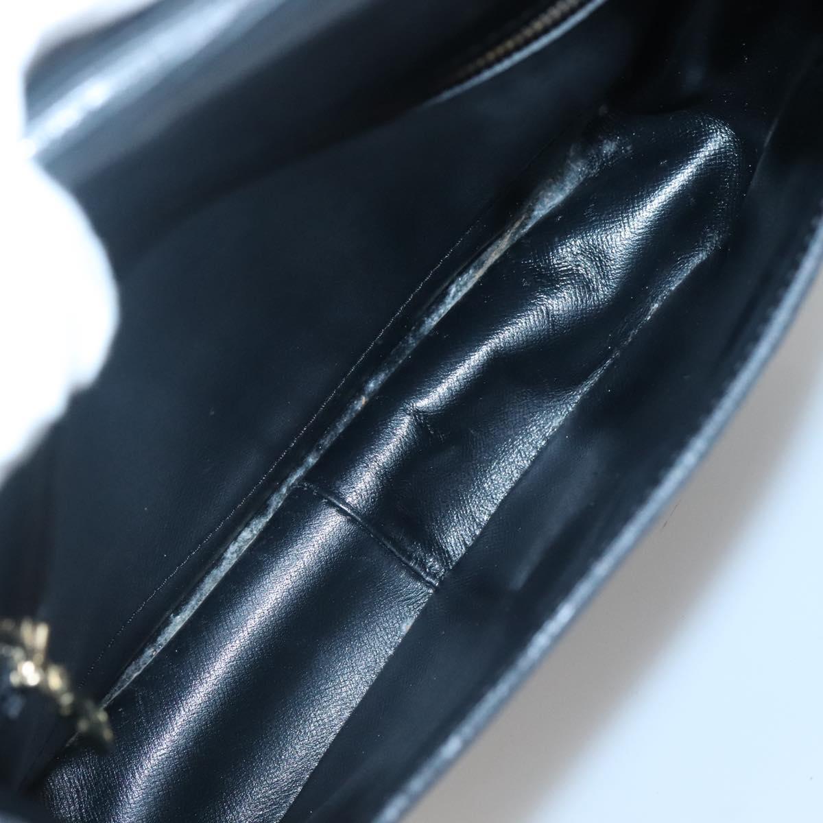 LOUIS VUITTON Epi Saint Cloud GM Shoulder Bag Black Noir M52192 LV Auth 138773