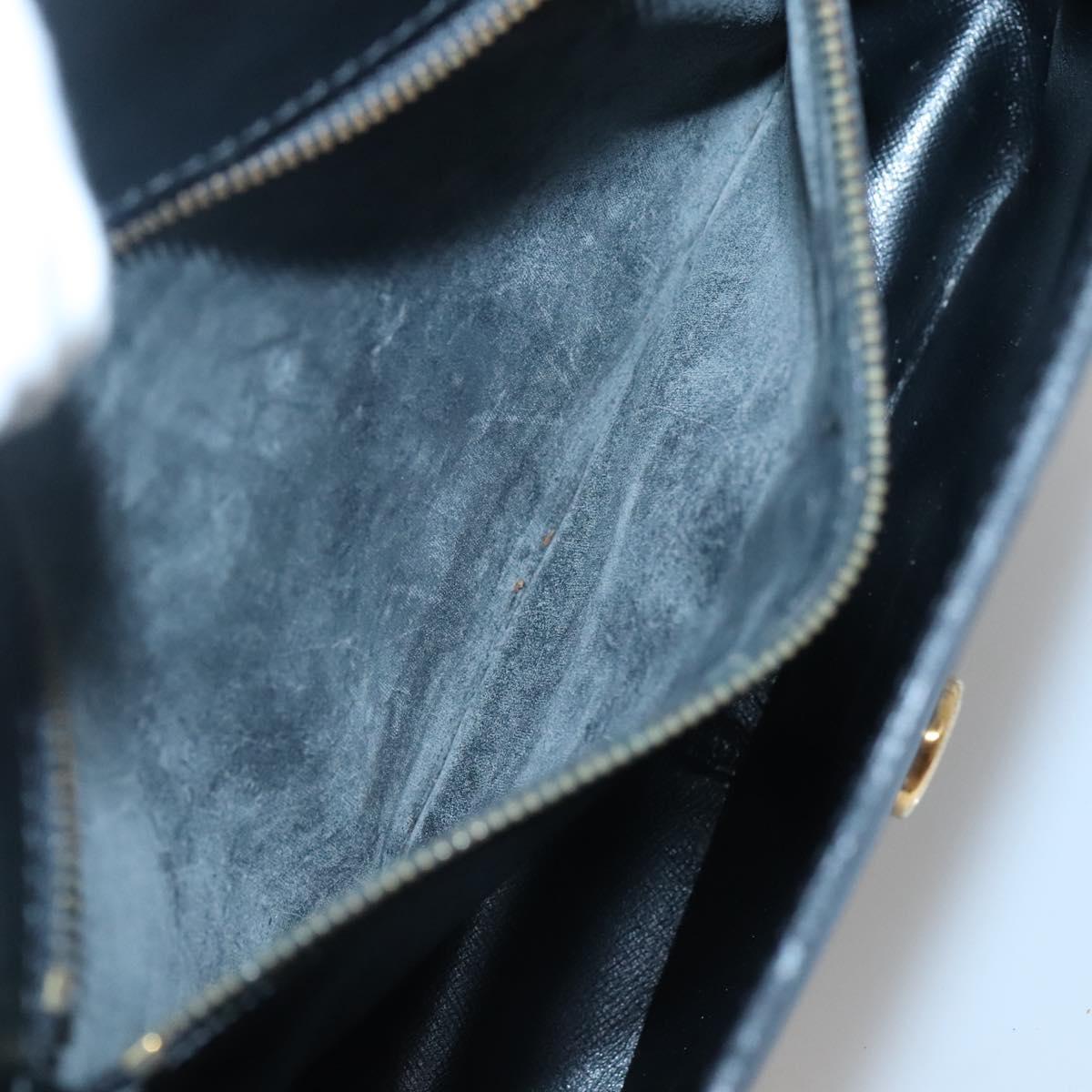 LOUIS VUITTON Epi Saint Cloud GM Shoulder Bag Black Noir M52192 LV Auth 138773