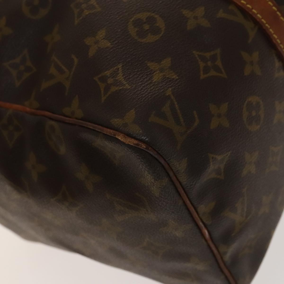 LOUIS VUITTON Monogram Sac Souple 35 Boston Bag M41626 LV Auth 138778