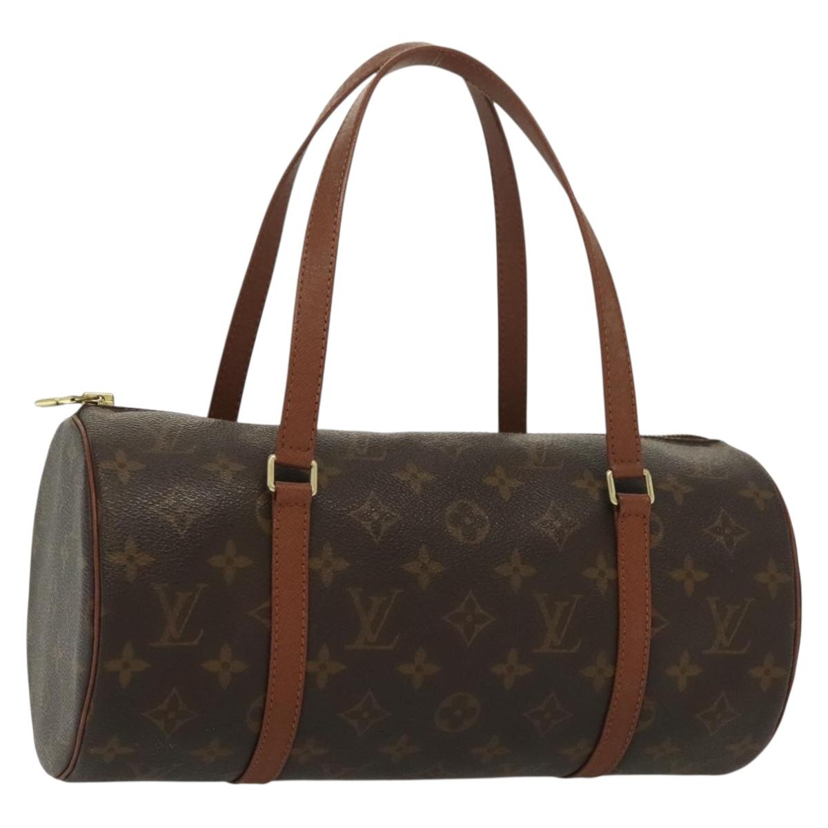 LOUIS VUITTON Monogram Papillon 30 Hand Bag M51385 LV Auth 138781