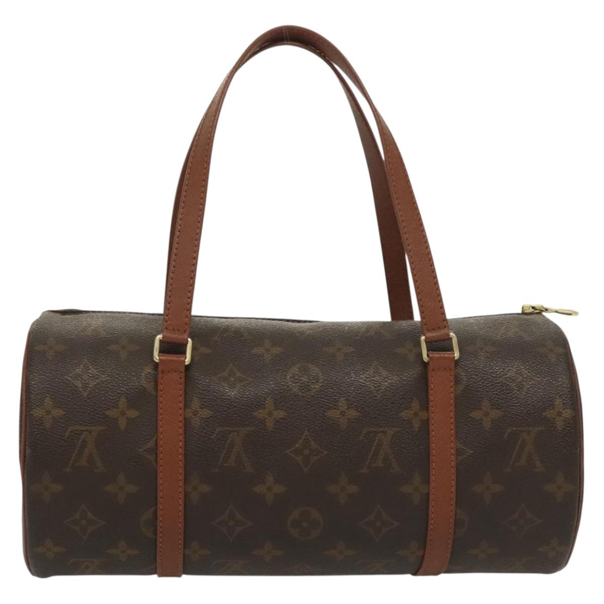 LOUIS VUITTON Monogram Papillon 30 Hand Bag M51385 LV Auth 138781