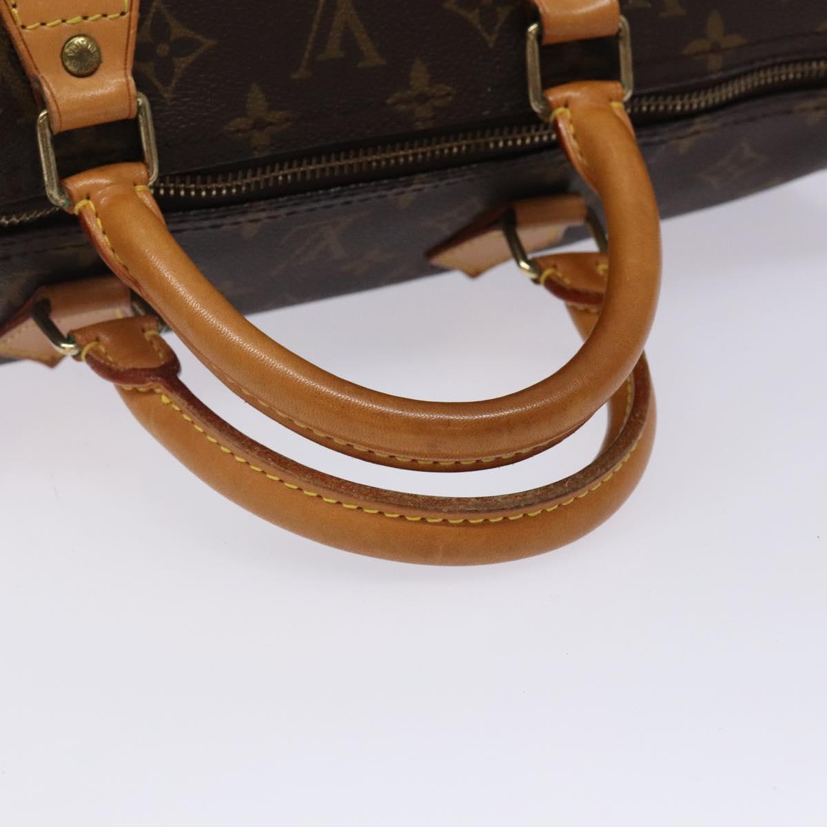 LOUIS VUITTON Monogram Speedy 40 Hand Bag M41522 LV Auth 138783